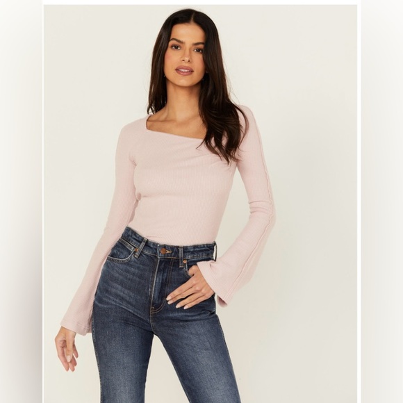 FREE PEOPLE Bodysuit NWT, On A Cloud - Picture 3 of 7